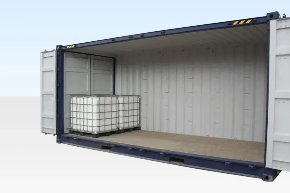 20ft Hi Cube Container (9' 6" high) suitable for IBC storage - Image 5