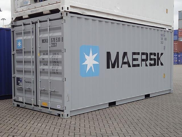 Used 20ft Maersk Shipping Container