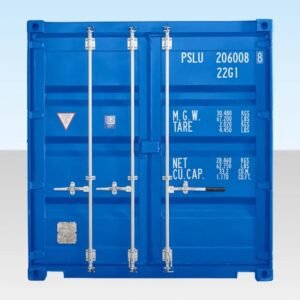 One Trip 40ft Shipping Container - Blue RAL 5013