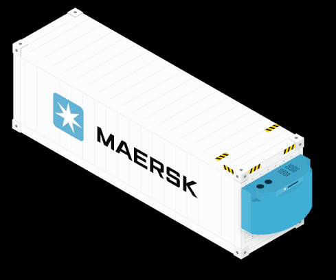 40ft Maersk Reefer Container
